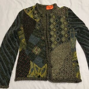 Vintage women's wool blazer jacket by emanuel ungaro